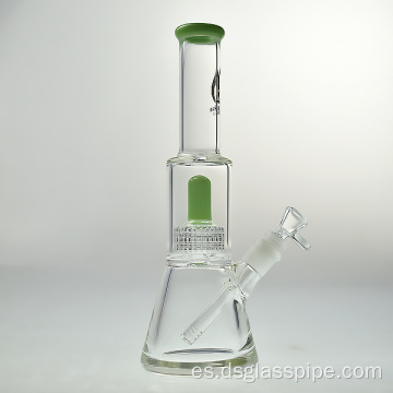 Plataformas de aceite de aceite bubbler reciclador de alta calidad tubería de agua para fumar vidrio con precio al por mayor de una articulación femenina de 14 mm